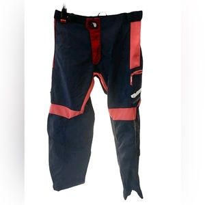MSR XC Motocross Racing Pants, men's‎ 32 Red And Black